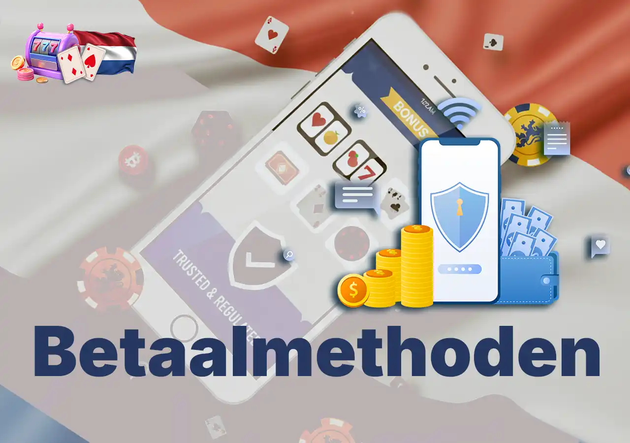 Betaalpictogrammen zoals iDEAL, kaarten en wallets